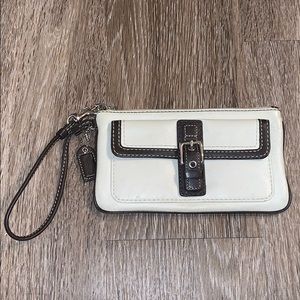 Authentic Vintage Coach Wristlet - Genuine Leather